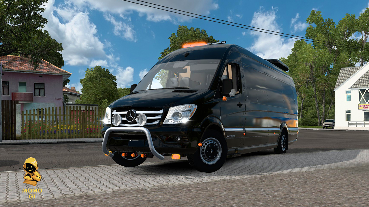 МОД НА ТУРБОДИЗЕЛЬ Mercedes-Benz Sprinter версія 1.49 – MOMO GT